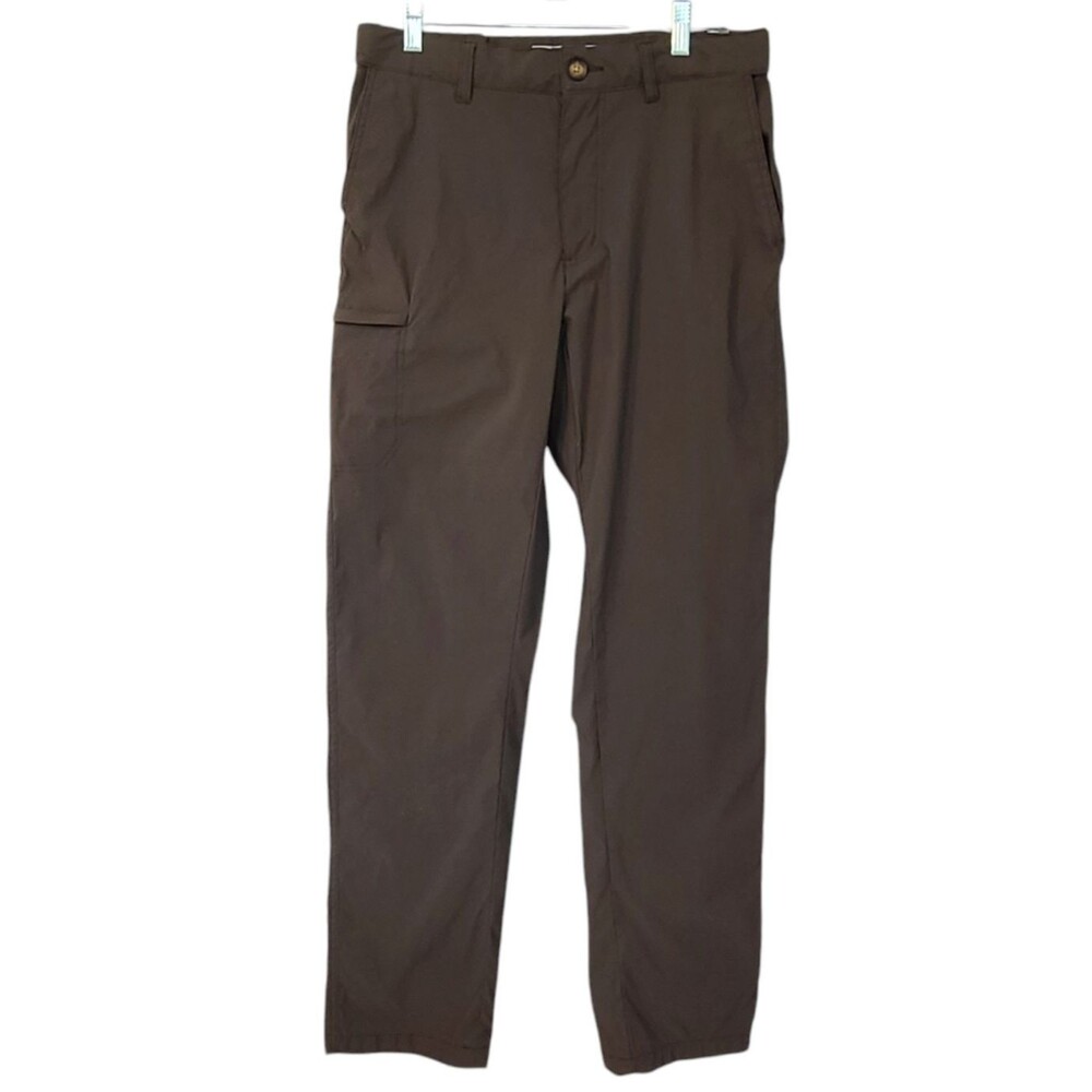 UB Tech UnionBay Rainier Travel Chino Classic Fit Pants Men 32x34 Stretch Cargo